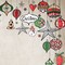 Great Papers! Vintage Ornaments Holiday Letterhead, Invitations and Announcements, Printer Friendly, 8.5"x11", 80 Pack